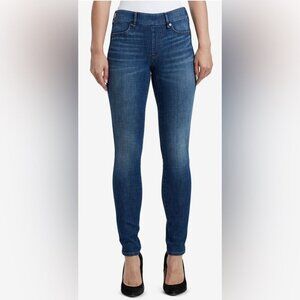 True Religion legging basic all over natural stretch trendy blue denim jeans 28